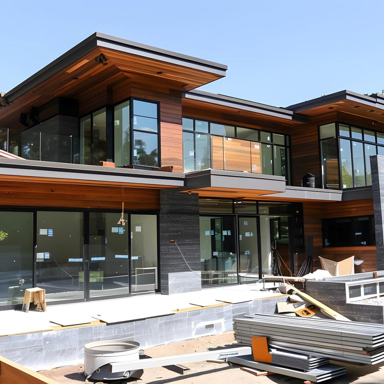 Exterior Finishing and Final Touches